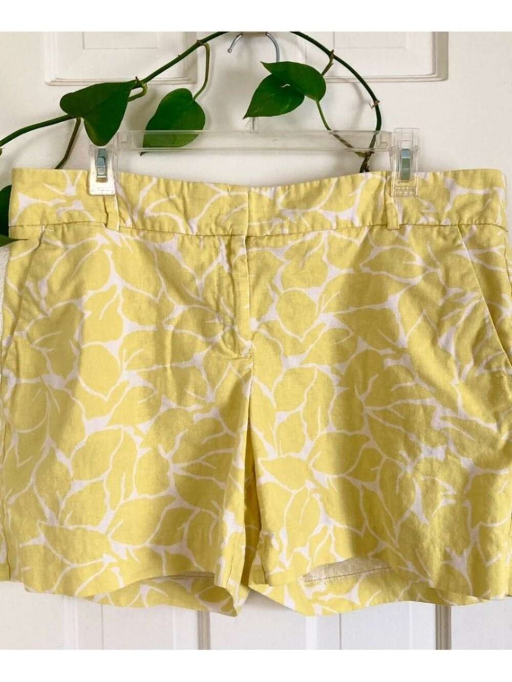 Yellow Floral Shorts Women’s
